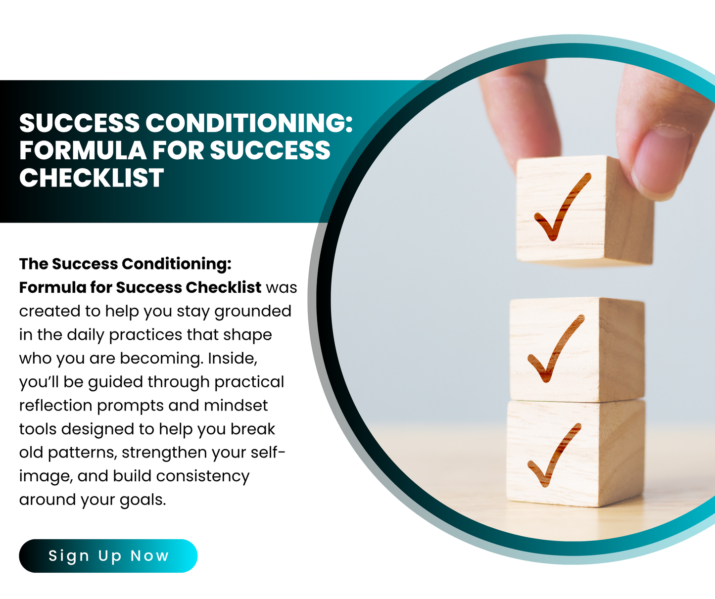 Success Conditioning: Formula for Success Checklist