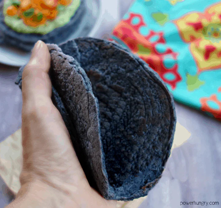 Black Bean Flour Taco Shells