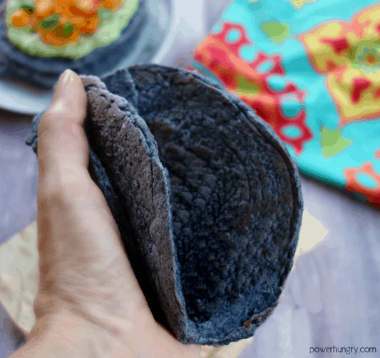 Black Bean Flour Taco Shells