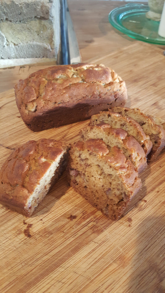 Gluten Free Sourdough Banana Bread