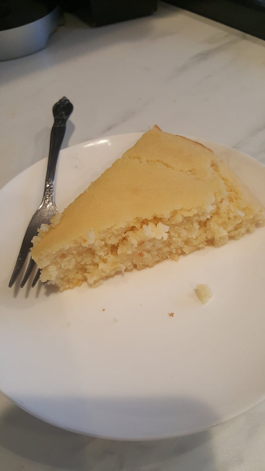 Healthy Lemon Cake with Elderberry Syrup - A Powerful Functional Food Combo