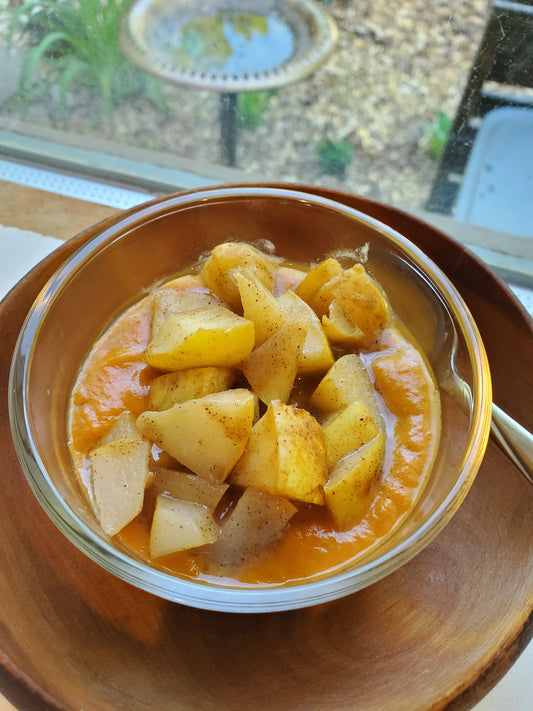Pear Pumpkin Breakfast Parfaits